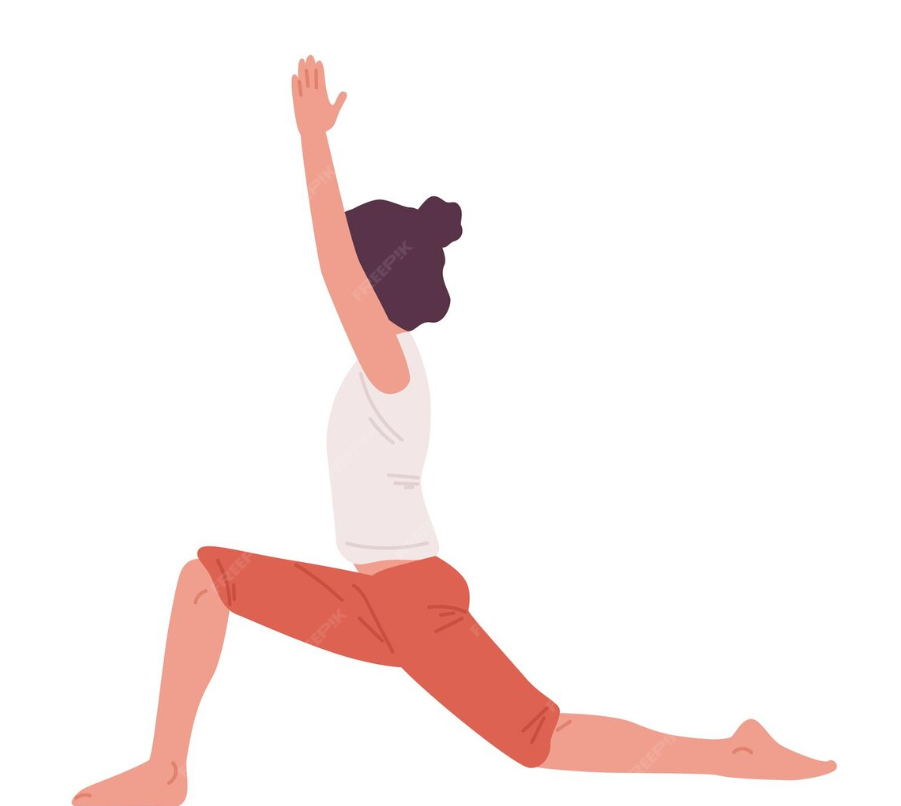 Anjaneyasana (Fente basse)